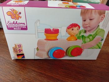 Jeu de construction en bois