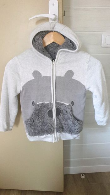 Veste zippé réversible