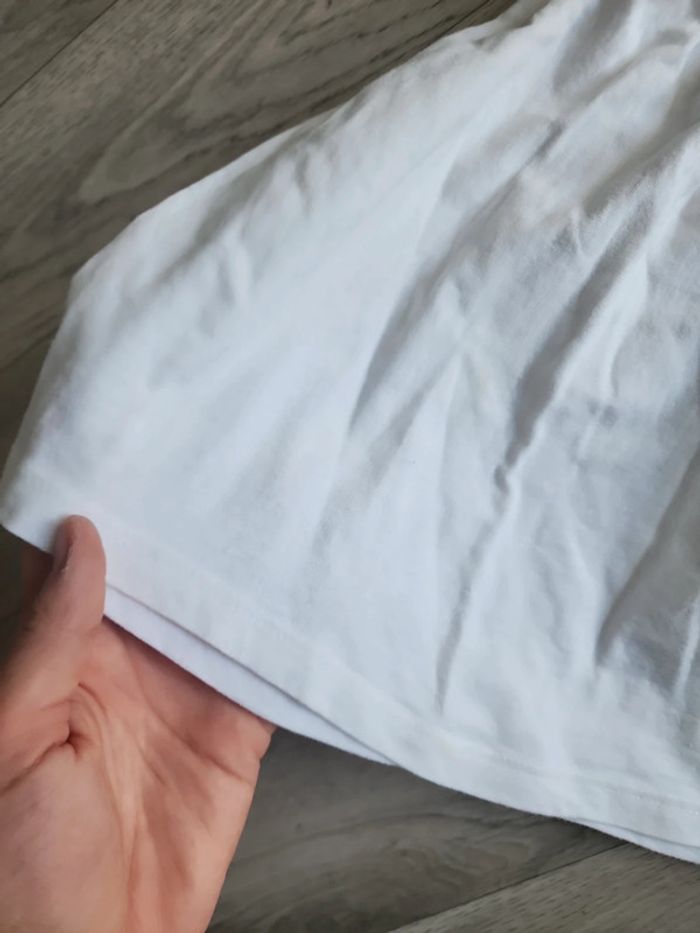 Robe sans manches broderie anglaise blanche 92cm - photo numéro 3