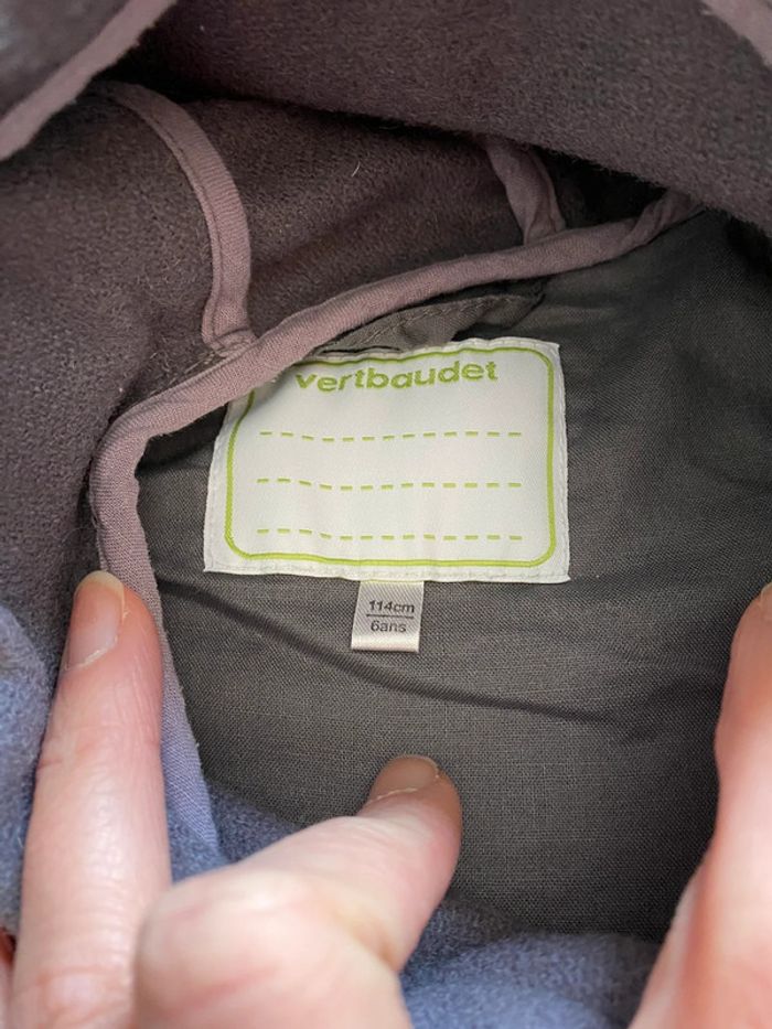 Manteau cape Vertbaudet Taille 114 = 6 ans - photo numéro 3