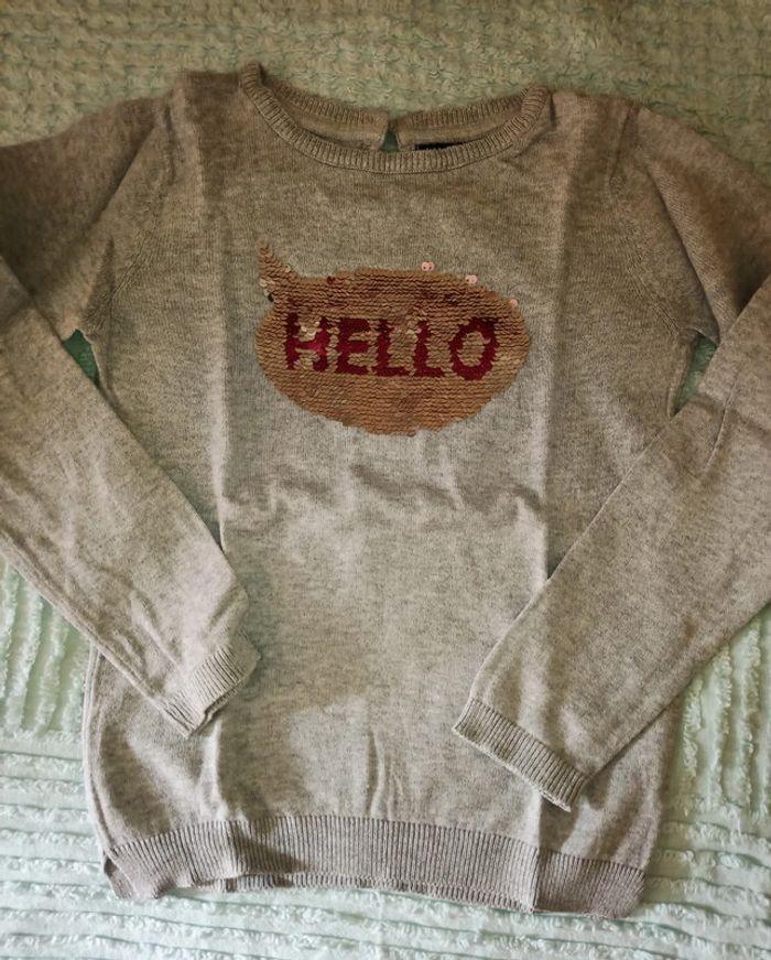 🌹Petit pull avec sequins réversibles🌹