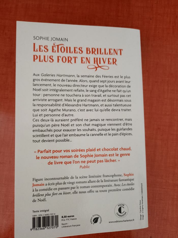 Livre les étoiles brillent plus fort en hiver - photo numéro 2