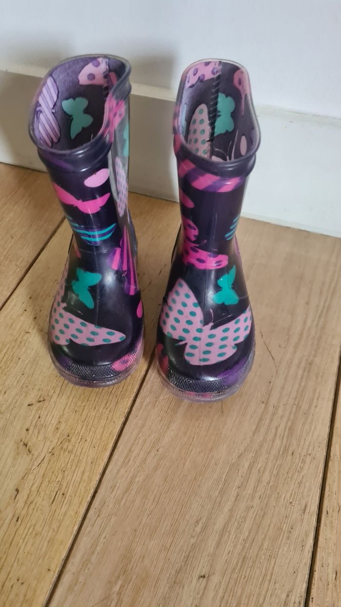 Bottes de pluie semelles lumineuses be only t 23 - photo numéro 2