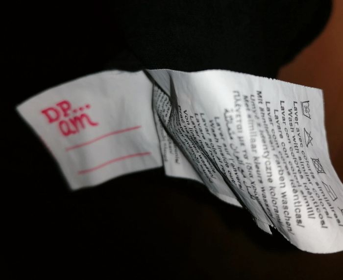 Jupe jean's noire dpam - photo numéro 2