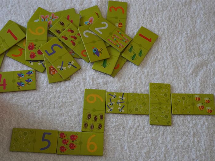 Jeu " Domino Un Deux Trois" Djeco pour enfants (4 ans +) - photo numéro 4