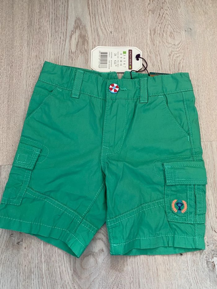 Bermuda taille 2 ans Sergent Major Neuf