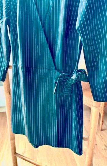 🍃 Combi-short rayures noir & blanc effet cache-cœur – Stradivarius – Taille S – Très bon état