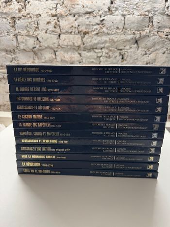 Gos Lot Histoire de France illustrée Larousse Complet