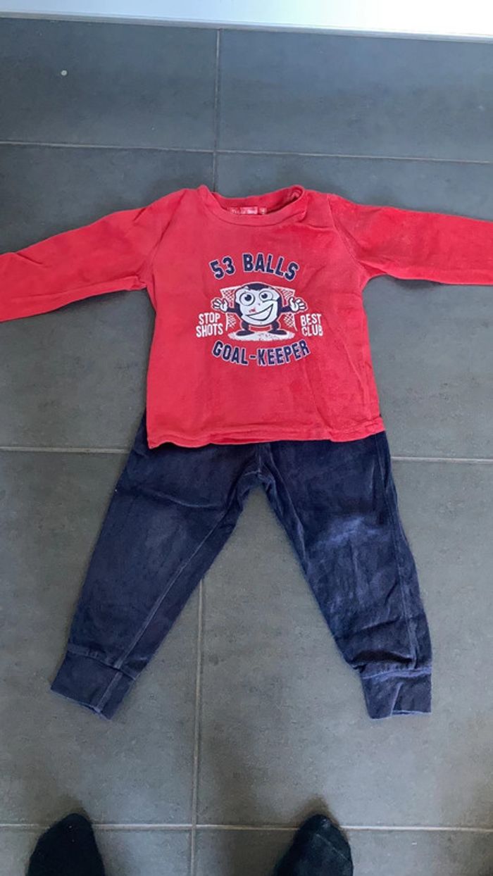 Pyjama enfants velour