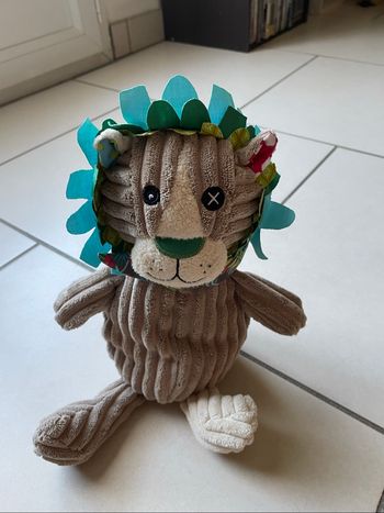Peluche les deglingos jelekros le lion