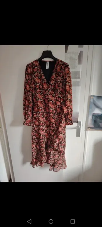 Robe violet romance 40