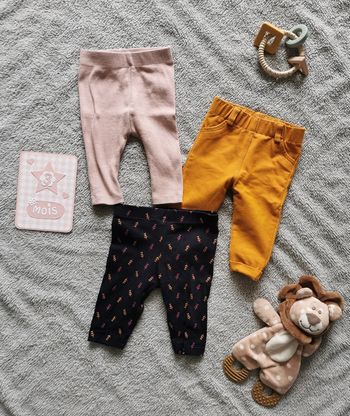 Lot 3 leggings Kiabi 3 mois