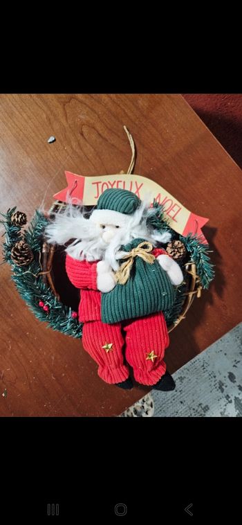 Déco de Noël pour porte