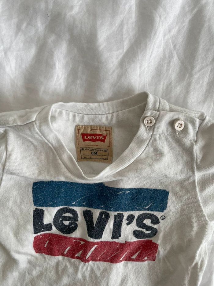T-shirt manche longue Levi’s 6 mois - photo numéro 2