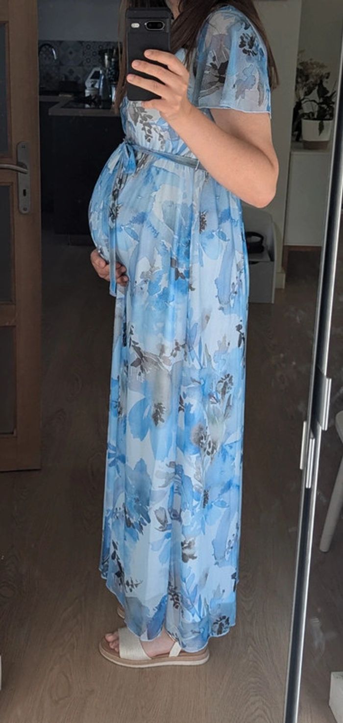 Très jolie robe de grossesse pour mariage / cocktail - photo numéro 2