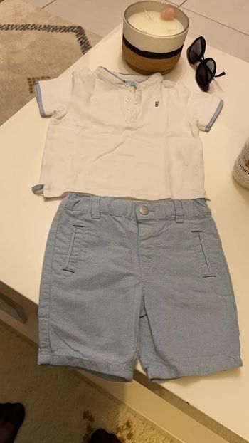Ensemble polo short