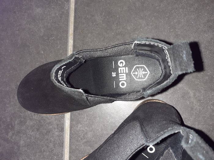 Bottines noires en suédine - photo numéro 3