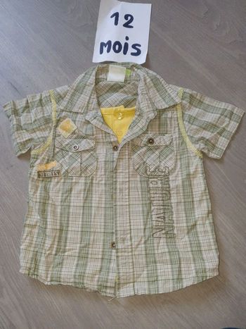 Chemise 12mois