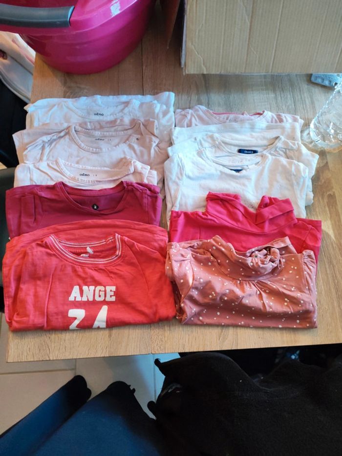 Lot de 10 haut manche longue