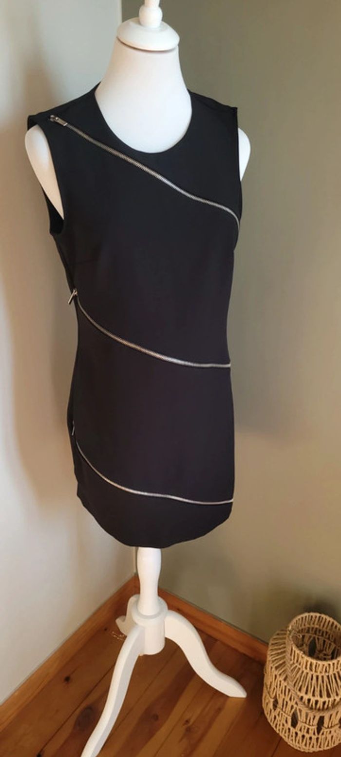 Jolie robe Mango Zippée Taille M - photo numéro 2