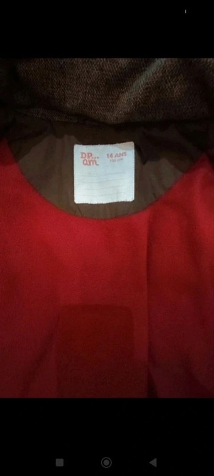 Veste chaude dpam 14 ans - photo numéro 4