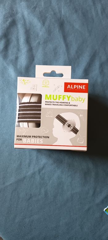 Casque anti-bruit Alpine Muffy baby