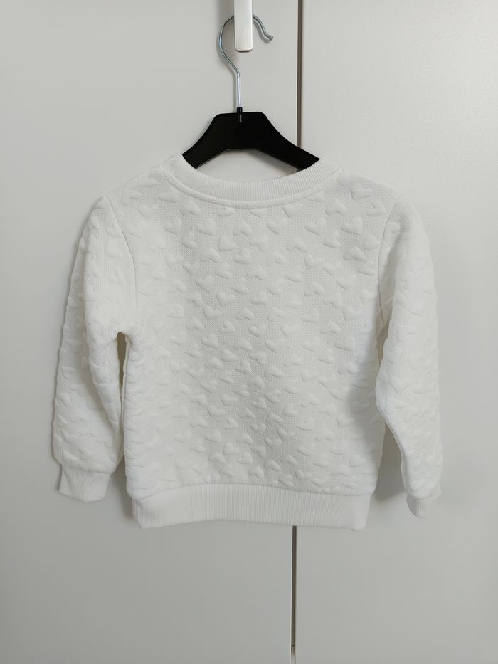 Sweat blanc 98-104 cm Zeeman - photo numéro 7