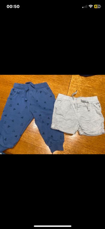 lot jogging et short