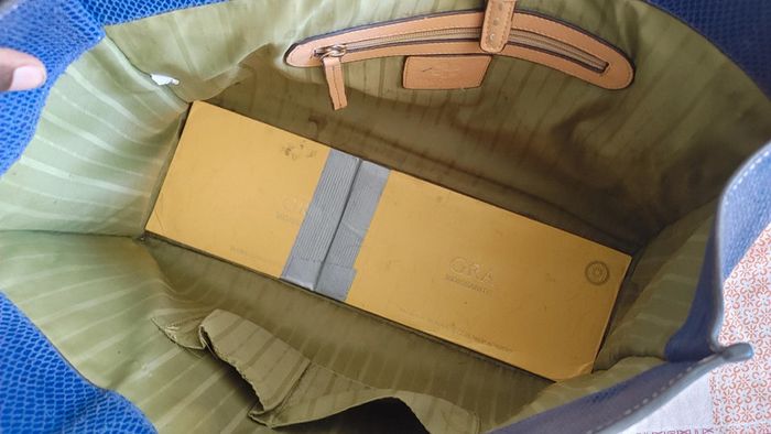 Sac fourre tout en cuir - photo numéro 5
