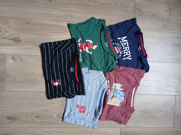 Lot tee shirt manches longues 4 ans