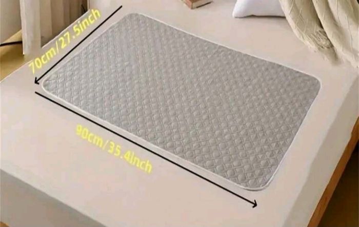 Change - tapis absorbeur d'urine - alèse - 70x90cm - gris - photo numéro 2