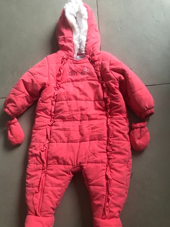 Combi pilote fille 1 an