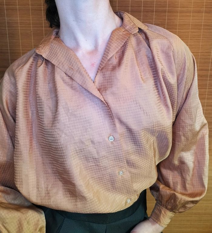 Chemise vintage David Leroy Taille 44 - photo numéro 7