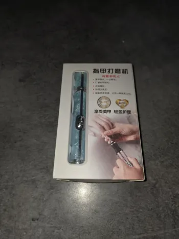 [NEUF] Mini ponceuse à ongles électrique bleue