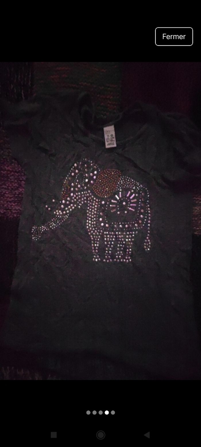 Très beau tee-shirt Zara e76 - photo numéro 5