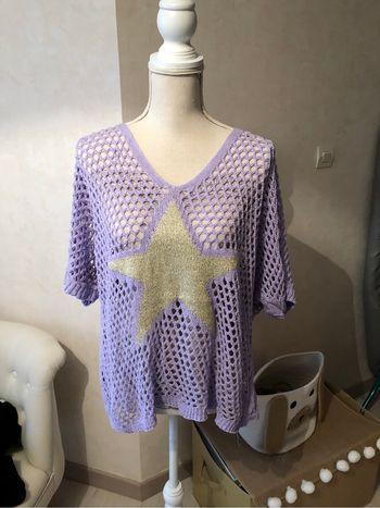Pull neuf sans étiquette parme