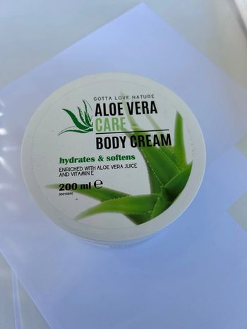 Crème pour le corps, Aloé vera