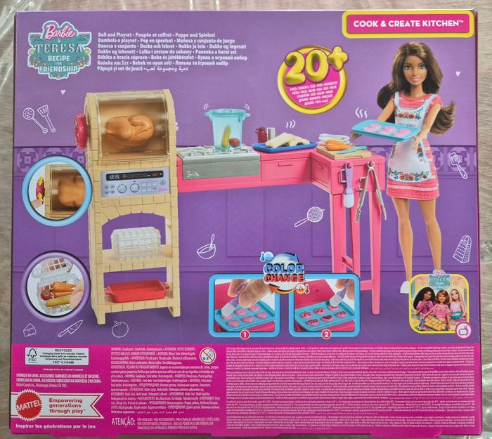 Barbie Teresa cook & create kitchen coffret cuisine - photo numéro 3