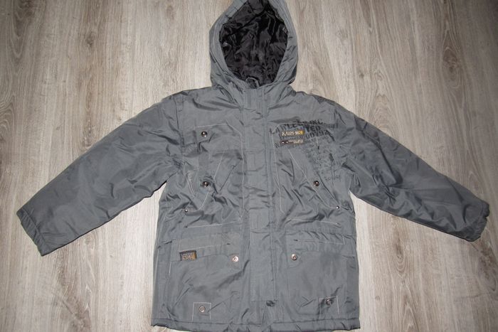 BLOUSON À CAPUCHE GRIS GARÇON "LAWLESS" - 10 ANS - n°02 - photo numéro 2