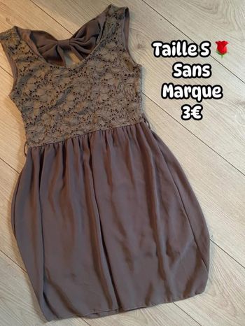 Robe 🌹 Taille S 🌹 Sans marque