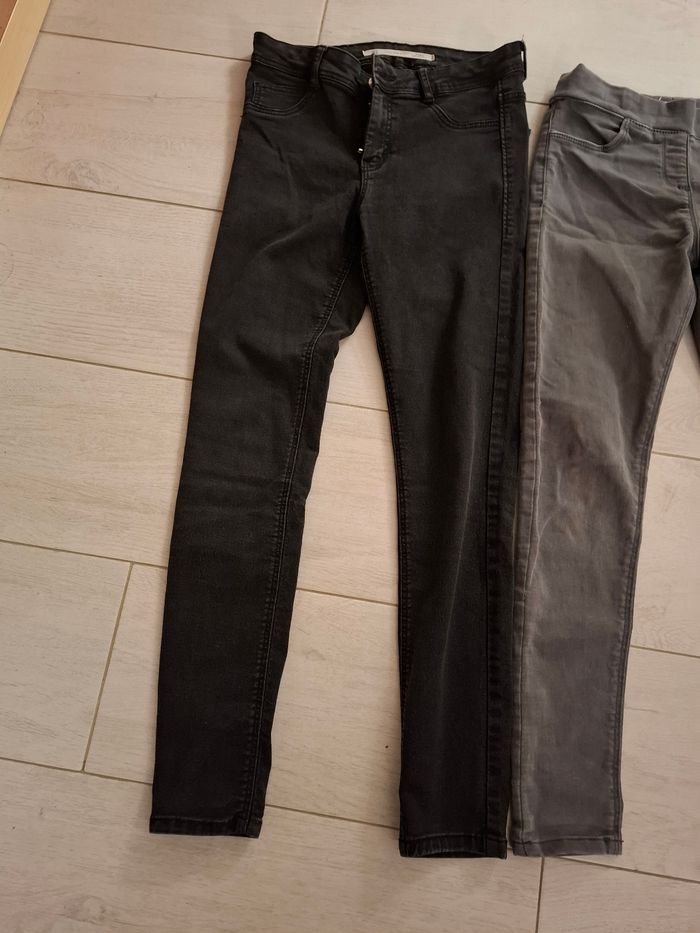 Lot 2 jegging 10 et 12 ans zara et verbaudet - photo numéro 4