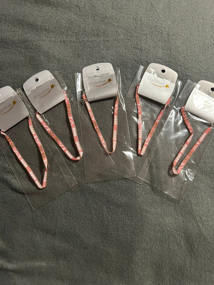 Lot de 5 colliers neuf - photo numéro 2