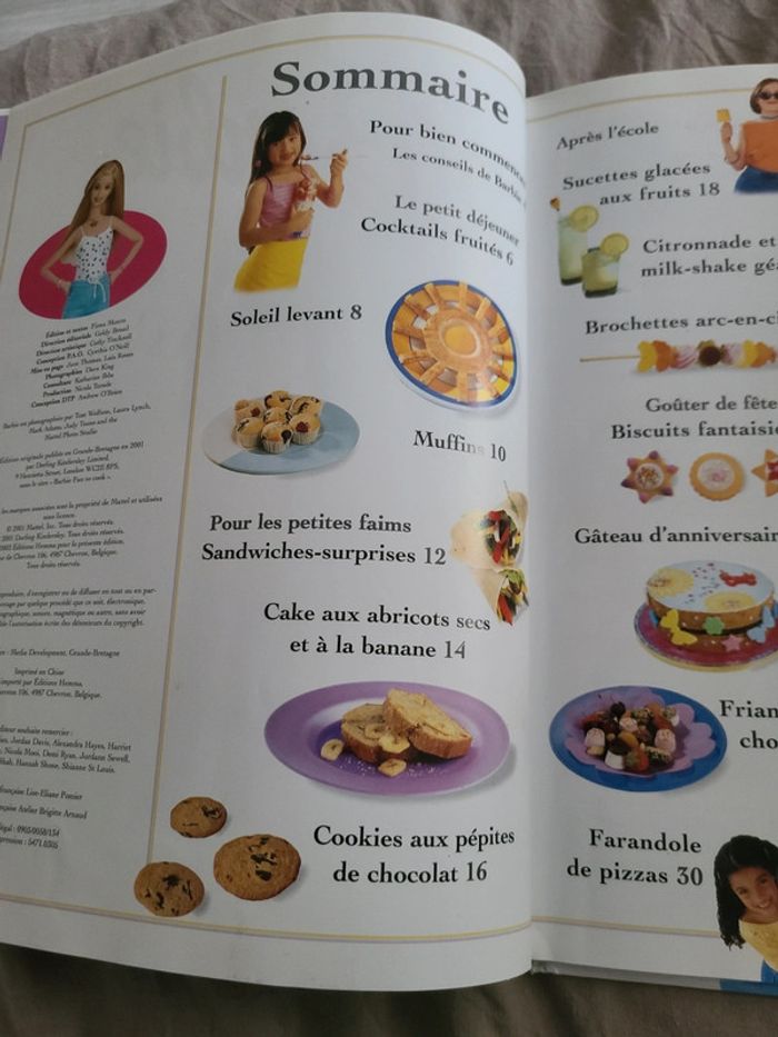 Livre barbie cuisinier en s'amusant - photo numéro 4