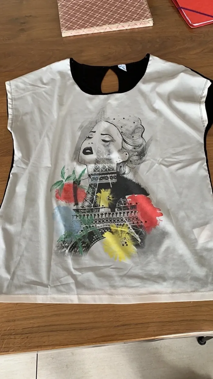 Tee shirt femme taille L