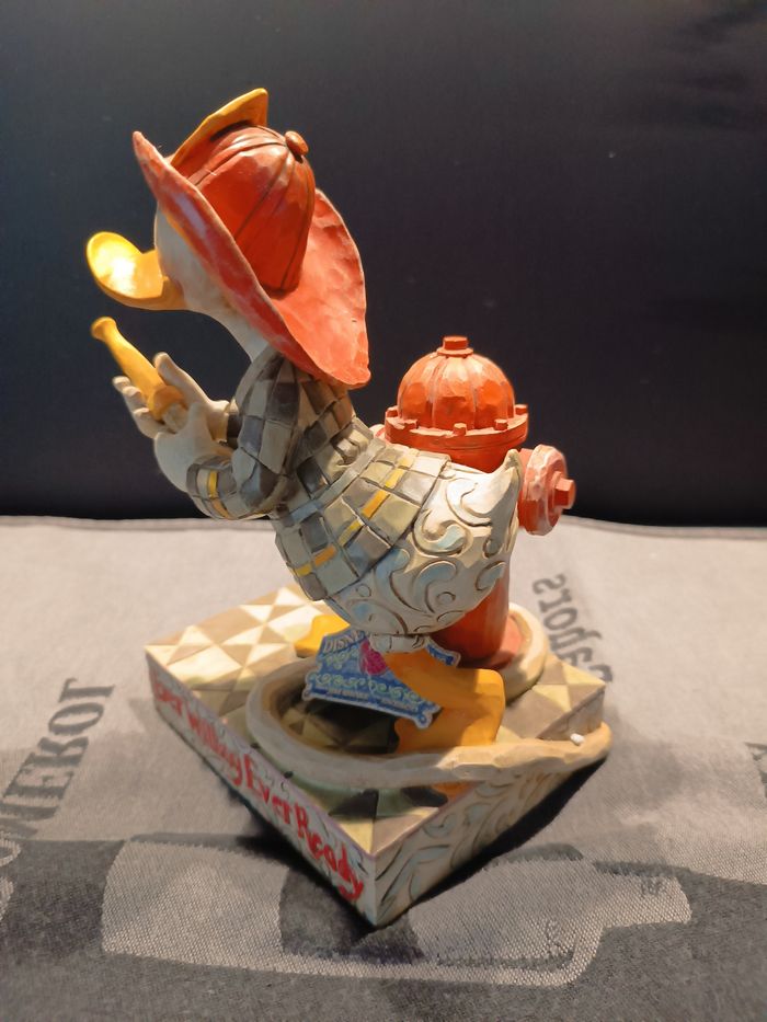 Donald pompier Disney traditions Jim shore - photo numéro 5