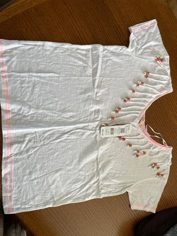 Teeshirt blanc fantaisie