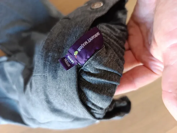 Pantalon Sergent Major 10 ans gris réglable - photo numéro 7