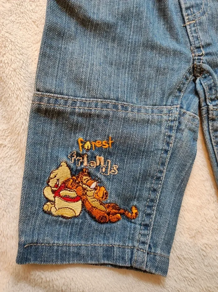 Lot de 2 pantalons Jean 9 mois - photo numéro 3