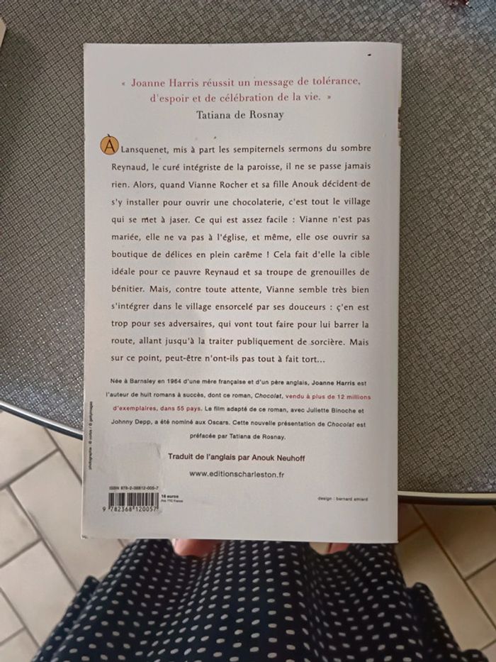 Livres Joanne Harris Chocolat - photo numéro 2