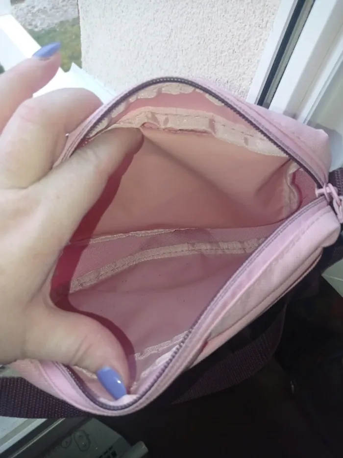 Sac bandoulière rose et violet Puma - photo numéro 4